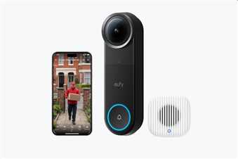 زنگ در هوشمند Eufy Video Doorbell S4 با دوربین ۱۸۰ درجه