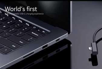شارژر مغناطیسی USB-C در لپ‌تاپ Surface Laptop Ultra مایکروسافت
